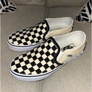 Checkered Vans